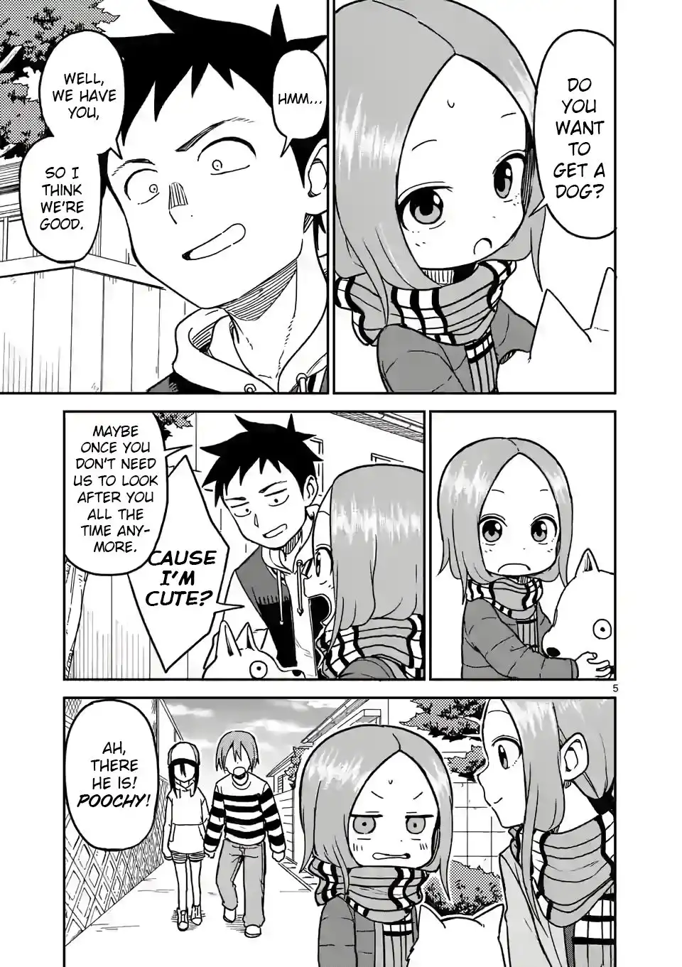 Karakai Jouzu no (Moto) Takagi-san Chapter 123 5